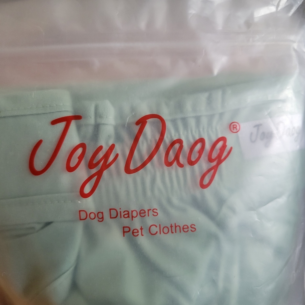 New 3 pack Female Dog Diapers for Large Dogs Reusable Washable Joydaog L - Picture 3 of 4